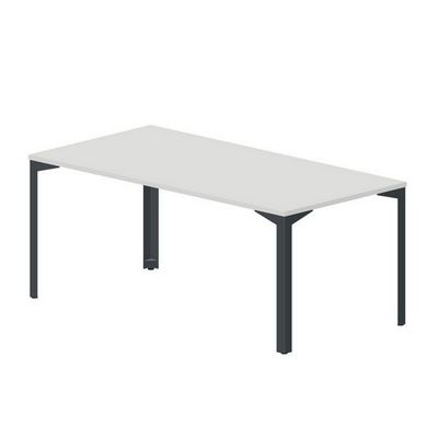 Рэй RYM1809 BLAN (Белый/Антрацит) Стол для совещаний