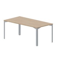 Ray RYM1809 OWTI (Светлый дуб/Титан) Стол для совещаний