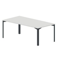 Ray RYM2010 BLAN (Белый/Антрацит) Стол для совещаний