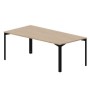 Ray RYM2010 OWNR (Светлый дуб/Черный) Стол для совещаний