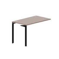 Ray RYPG127 TRNR (Тортора/Черный) Стол приставной, 2 громмета