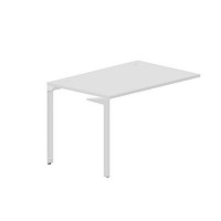 Ray RYPG128 BLBL (Белый/Белый) Стол приставной, 2 громмета