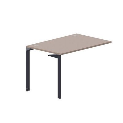 Ray RYPG128 TRAN (Тортора/Антрацит) Стол приставной, 2 громмета