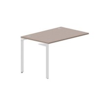 Ray RYPG128 TRBL (Тортора/Белый) Стол приставной, 2 громмета