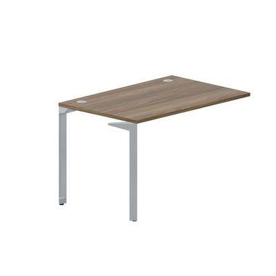 Ray RYPG128 WNTI (Орех/Титан) Стол приставной, 2 громмета