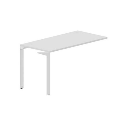 Ray RYPG147 BLBL (Белый/Белый) Стол приставной, 2 громмета