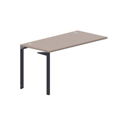 Ray RYPG147 TRAN (Тортора/Антрацит) Стол приставной, 2 громмета