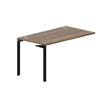 Ray RYPG148 WNNR (Орех/Черный) Стол приставной, 2 громмета