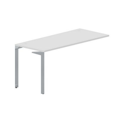 Ray RYPG167 BLTI (Белый/Титан) Стол приставной, 2 громмета