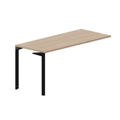 Рэй RYPG167 OWNR (Светлый дуб/Черный) Стол приставной, 2 громмета