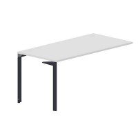 Ray RYPG168 BLAN (Белый/Антрацит) Стол приставной, 2 громмета