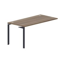 Ray RYPG168 WNAN (Орех/Антрацит) Стол приставной, 2 громмета