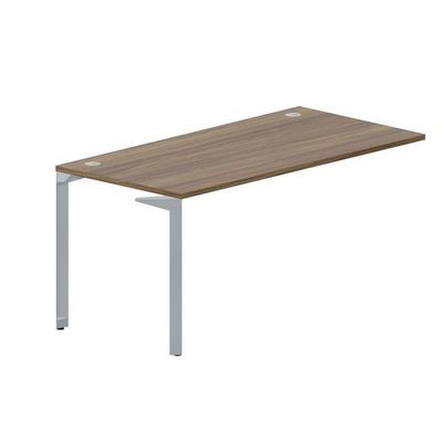 Ray RYPG168 WNTI (Орех/Титан) Стол приставной, 2 громмета