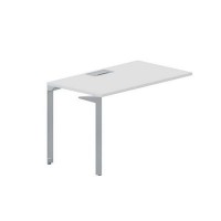 Ray RYPL127 BLTI (Белый/Титан) Стол приставной, металлический аутлет