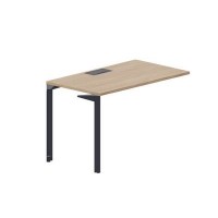 Ray RYPL127 OWAN (Светлый дуб/Антрацит) Стол приставной, металлический аутлет