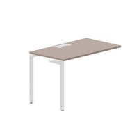 Ray RYPL127 TRBL (Тортора/Белый) Стол приставной, металлический аутлет