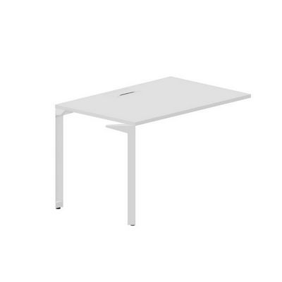 Ray RYPL128 BLBL (Белый/Белый) Стол приставной, металлический аутлет