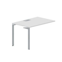 Ray RYPL128 BLTI (Белый/Титан) Стол приставной, металлический аутлет