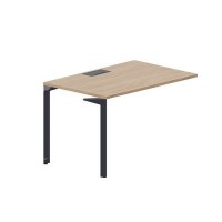 Ray RYPL128 OWAN (Светлый дуб/Антрацит) Стол приставной, металлический аутлет