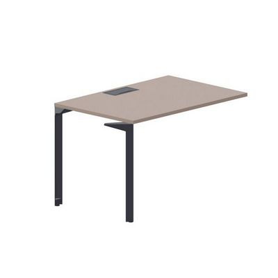 Ray RYPL128 TRAN (Тортора/Антрацит) Стол приставной, металлический аутлет