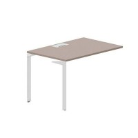 Ray RYPL128 TRBL (Тортора/Белый) Стол приставной, металлический аутлет