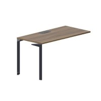 Ray RYPL147 WNAN (Орех/Антрацит) Стол приставной, металлический аутлет