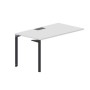 Ray RYPL148 BLAN (Белый/Антрацит) Стол приставной, металлический аутлет