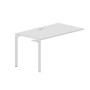 Ray RYPL148 BLBL (Белый/Белый) Стол приставной, металлический аутлет