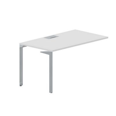 Ray RYPL148 BLTI (Белый/Титан) Стол приставной, металлический аутлет