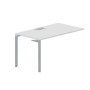 Ray RYPL148 BLTI (Белый/Титан) Стол приставной, металлический аутлет