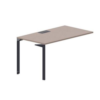 Ray RYPL148 TRAN (Тортора/Антрацит) Стол приставной, металлический аутлет