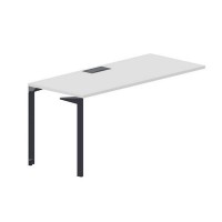 Ray RYPL167 BLAN (Белый/Антрацит) Стол приставной, металлический аутлет