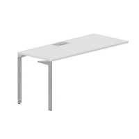 Ray RYPL167 BLTI (Белый/Титан) Стол приставной, металлический аутлет