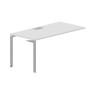 Ray RYPL168 BLTI (Белый/Титан) Стол приставной, металлический аутлет