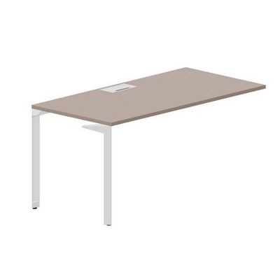 Ray RYPL168 TRBL (Тортора/Белый) Стол приставной, металлический аутлет