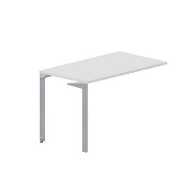 Ray RYPS127 BLTI (Белый/Титан) Стол приставной, без отверстий