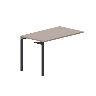 Ray RYPS127 TRAN (Тортора/Антрацит) Стол приставной, без отверстий