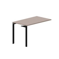 Ray RYPS127 TRNR (Тортора/Черный) Стол приставной, без отверстий