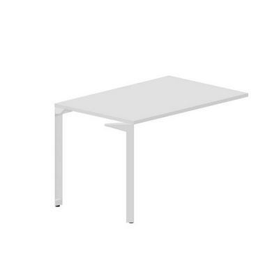 Ray RYPS128 BLBL (Белый/Белый) Стол приставной, без отверстий