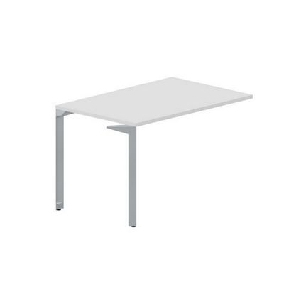 Ray RYPS128 BLTI (Белый/Титан) Стол приставной, без отверстий