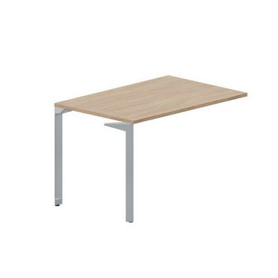 Ray RYPS128 OWTI (Светлый дуб/Титан) Стол приставной, без отверстий