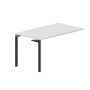 Ray RYPS148 BLAN (Белый/Антрацит) Стол приставной, без отверстий