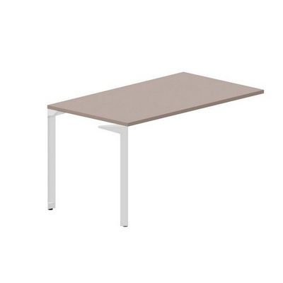 Ray RYPS148 TRBL (Тортора/Белый) Стол приставной, без отверстий