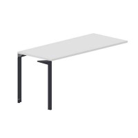 Ray RYPS167 BLAN (Белый/Антрацит) Стол приставной, без отверстий