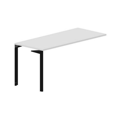 Ray RYPS167 BLNR (Белый/Черный) Стол приставной, без отверстий