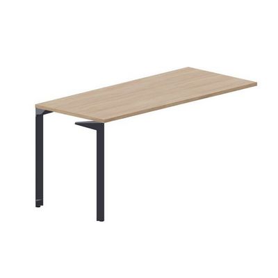 Ray RYPS167 OWAN (Светлый дуб/Антрацит) Стол приставной, без отверстий