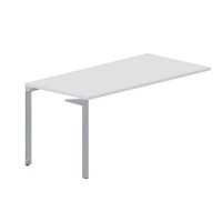 Ray RYPS168 BLTI (Белый/Титан) Стол приставной, без отверстий