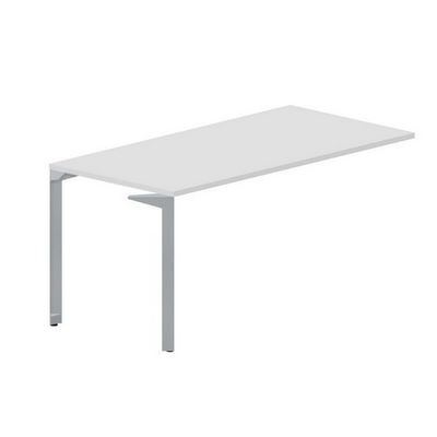 Ray RYPS168 BLTI (Белый/Титан) Стол приставной, без отверстий