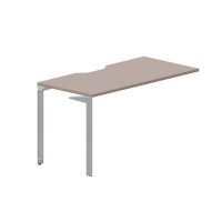 Ray RYPV147 TRTI (Тортора/Титан) Стол приставной, эргономичный вырез