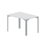 Ray RYS128 BLTI (Белый/Титан) Стол, без отверстий